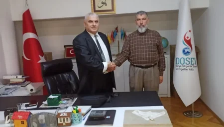M. Arif Kılıç, DOSEV’in Bölge Temsilcisi Olarak Göreve Başladı