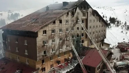 Bolu’daki otel yangınında iki üst düzey yönetici tutuklandı