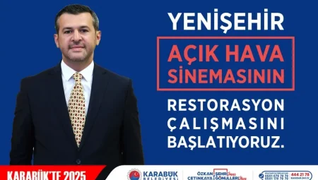 Yenişehir Açık Hava Sineması, Yıllar Sonra Yeniden Karabüklülerle Buluşuyor