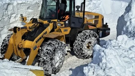 Sivas’ta Kar Temizleme Çalışmaları Hız Kesmiyor, Ekipler Gün Boyu Mesai Yapıyor