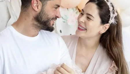 Yıldız Çağrı Atiksoy’dan kızı Milena ile kar keyfi! İlk kez karla tanıştı