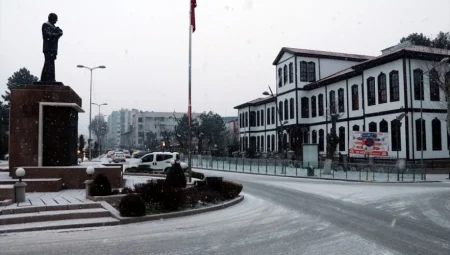 Çankırı’da Kar Yağışı ve Soğuk Hava Etkili Olacak, Zirai Don Riski Artıyor