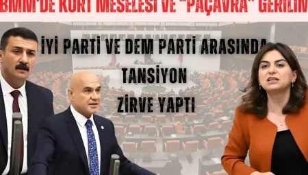 TBMM’de Kürt meselesi ve “paçavra” gerilimi: İYİ Parti ve DEM Parti arasında tansiyon zirve yaptı