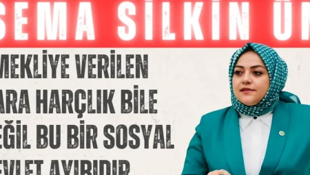 Gelecek Partili Sema Silkin Ün: “Emekliye verilen para harçlık bile değil; bu bir sosyal devlet ayıbıdır”