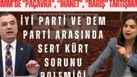 TBMM’de “paçavra”, “ihanet”, “barış” tartışması: İYİ Parti ve DEM Parti arasında sert Kürt sorunu polemiği