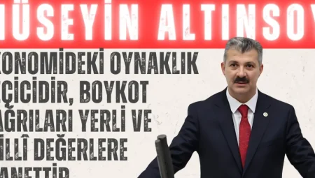 AK Partili Hüseyin Altınsoy: ‘Ekonomideki oynaklık geçicidir, boykot çağrıları yerli ve millî değerlere ihanettir’
