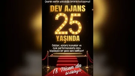 İzmir’de 25. yılını kutlayan Dev Ajans, 25 isme ödül verecek özel gecede 750 konuğu ağırlayacak