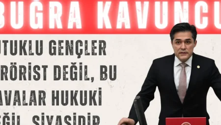 İYİ Parti’li Kavuncu: ‘Tutuklu gençler terörist değil, bu davalar hukuki değil, siyasidir’