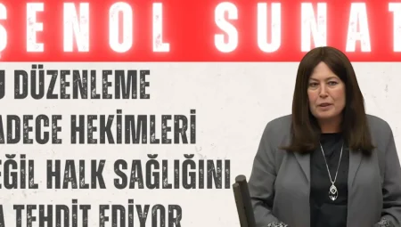 İYİ Partili Sunat’tan sağlık yönetmeliğine sert tepki: “Bu düzenleme sadece hekimleri değil halk sağlığını da tehdit ediyor”