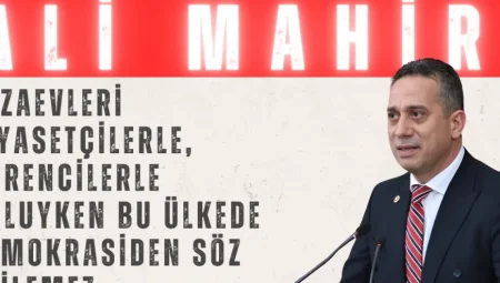 CHP’li Başarır: “Cezaevleri siyasetçilerle, öğrencilerle doluyken bu ülkede demokrasiden söz edilemez”