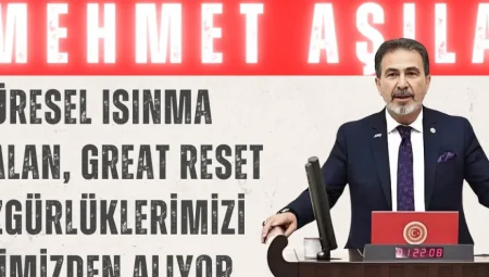 YRP’li Aşıla’dan İklim Kanunu tepkisi: ‘Küresel ısınma yalan, Great Reset özgürlüklerimizi elimizden alıyor’