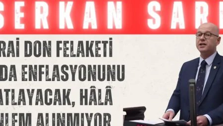 Serkan Sarı: ‘Zirai don felaketi gıda enflasyonunu katlayacak, hâlâ önlem alınmıyor’