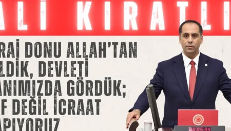 Ali Kıratlı: “Zirai donu Allah’tan bildik, devleti yanımızda gördük; laf değil icraat yapıyoruz”