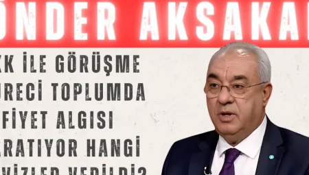 Önder Aksakal: ‘PKK ile görüşme süreci toplumda zafiyet algısı yaratıyor, hangi tavizler verildi?’