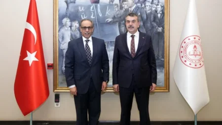 Kuveyt ile eğitimde iş birliği masada: Tekin ve Aladwani bir araya geldi