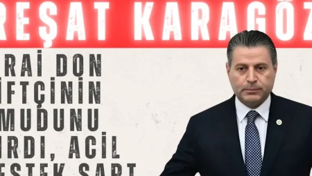 CHP Amasya Milletvekili Reşat Karagöz: ‘Zirai don çiftçinin umudunu kırdı, acil destek şart’
