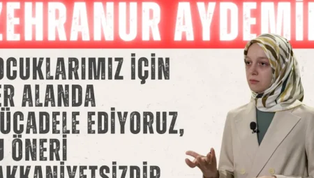 AK Partili Zehranur Aydemir: ‘Çocuklarımız için her alanda mücadele ediyoruz, bu öneri hakkaniyetsizdir’