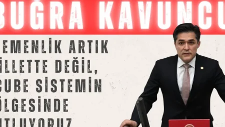 İYİ Partili Buğra Kavuncu: ‘Egemenlik artık millette değil, ucube sistemin gölgesinde kutluyoruz’