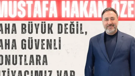 Mustafa Hakan Özer’den Deprem Uyarısı: ‘Daha Büyük Değil, Daha Güvenli Konutlara İhtiyacımız Var’