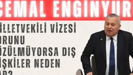 Cemal Enginyurt’tan TBMM’ye Çağrı: ‘Milletvekili Vizesi Sorunu Çözülmüyorsa Dış İlişkiler Neden Var?’