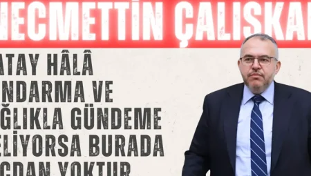 Necmettin Çalışkan’dan Rezerv Alan Tepkisi: ‘Hatay Hâlâ Jandarma ve Çığlıkla Gündeme Geliyorsa Burada Vicdan Yoktur’