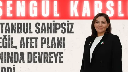 Şengül Karslı’dan İstanbul Depremi Sonrası Açıklama: ‘İstanbul Sahipsiz Değil, Afet Planı Anında Devreye Girdi’