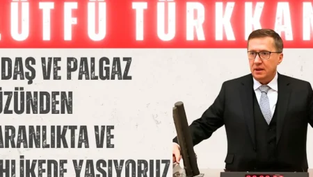 Lütfü Türkkan TBMM’de Kocaeli’nin Sorunlarını Anlattı: ‘SEDAŞ ve PALGAZ Yüzünden Karanlıkta ve Tehlikede Yaşıyoruz’