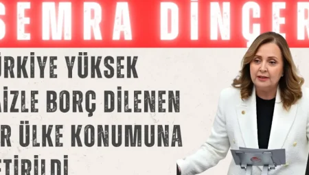 Semra Dinçer: ‘Türkiye Yüksek Faizle Borç Dilenen Bir Ülke Konumuna Getirildi’
