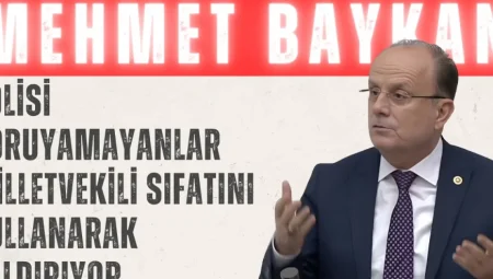 Mehmet Baykan: ‘Polisi Koruyamayanlar Milletvekili Sıfatını Kullanarak Saldırıyor’
